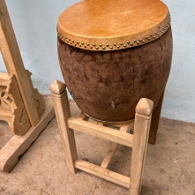 Trống công phu chùa